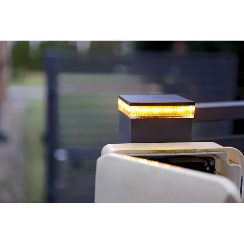 Lampa ostrzegawcza LED Proxima SŁUPKOWA Amber 12-230V AC/DC IP54