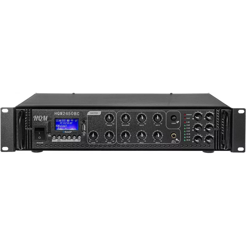 HQM HQM2650B FM/MP3/BLUETOOTH Radio Amplifier 650W