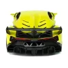 LEAN TOYS Zdalnie Sterowany Lamborghini Veneno Żółty 2.4 GHz Kierownica RC Samochód z Dźwiękiem i Światłami