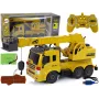 LEAN TOYS Samochód zdalnie sterowany 1:20 Dźwig Pilot 2.4G Dźwięk Światła