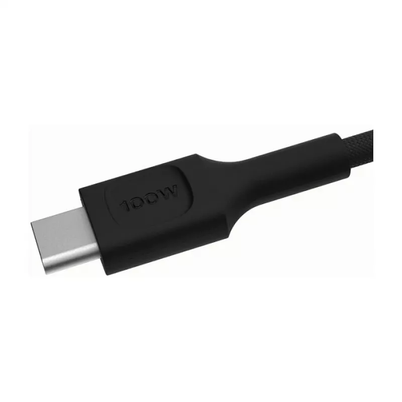 Green Cell PowerStream USB-C do USB-C Kabel 100W 1.2m Czarny