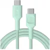 Green Cell PowerStream USB-C do USB-C Kabel 100W 2m Miętowy Zielony