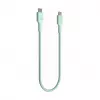 Green Cell PowerStream USB-C do USB-C Kabel 100W 2m Miętowy Zielony