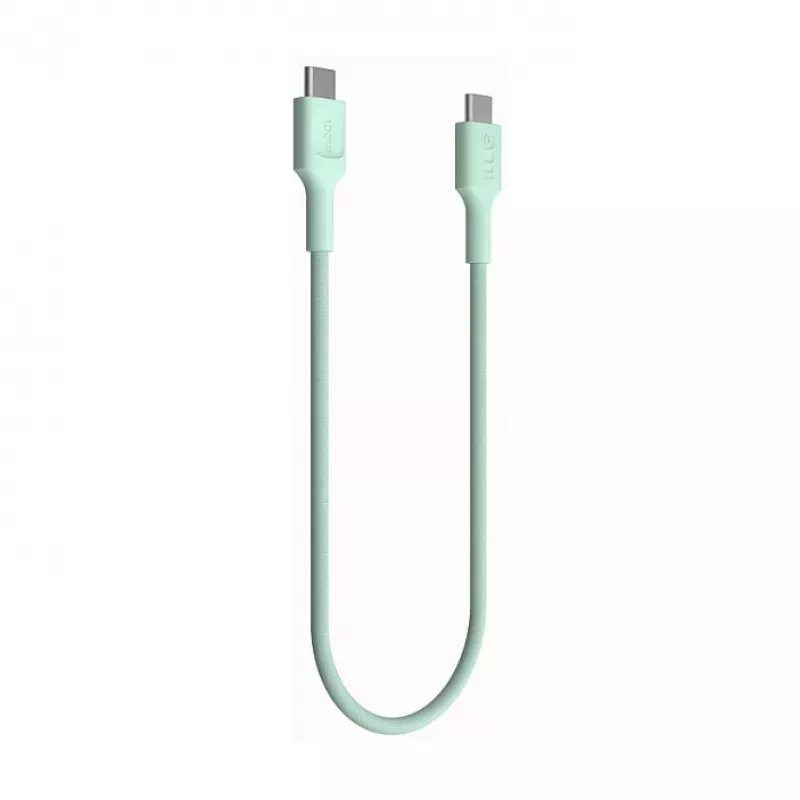 Green Cell PowerStream USB-C do USB-C Kabel 100W 2m Miętowy Zielony