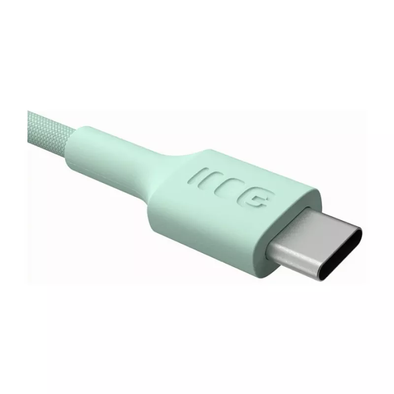 Green Cell PowerStream USB-C do USB-C Kabel 100W 2m Miętowy Zielony