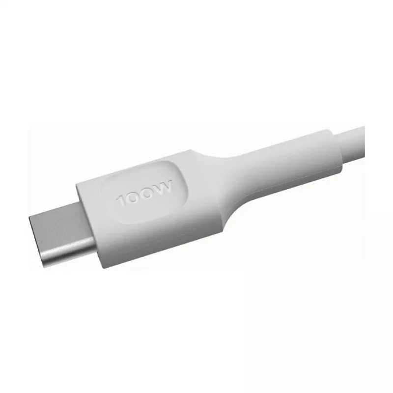 Green Cell PowerFlex USB-C do USB-C Kabel 100W PD Szybkie Ładowanie 0.3m Biały