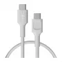 Green Cell PowerFlex USB-C do USB-C Kabel 100W PD Szybkie Ładowanie 0.3m Biały