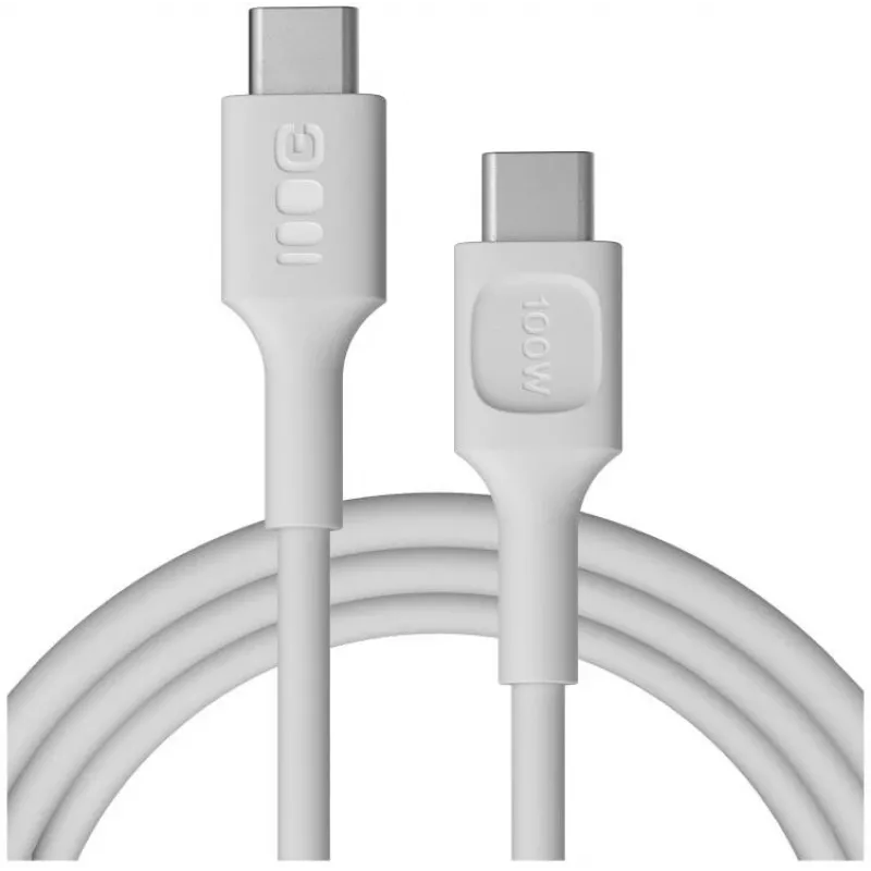 GREEN CELL PowerFlex USB-C do USB-C Kabel 2m 100W PD Śnieżnobiały