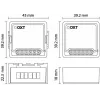 OXT T261 Mini Relay 1-Kanałowy ZigBee TUYA Smart Switch