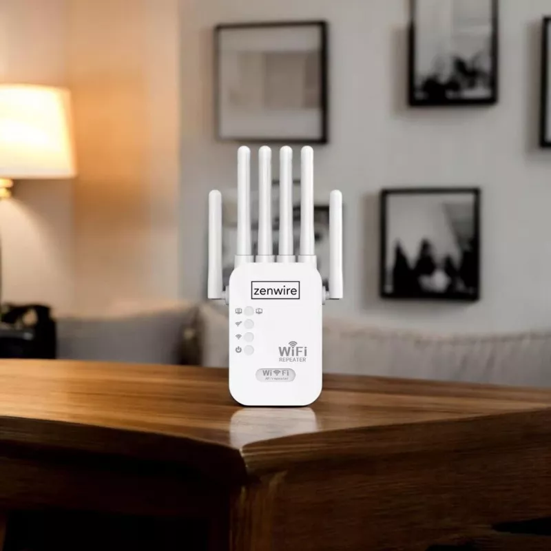 Zenwire WDR611U Outdoor WiFi Repeater Extender 300 Mbps