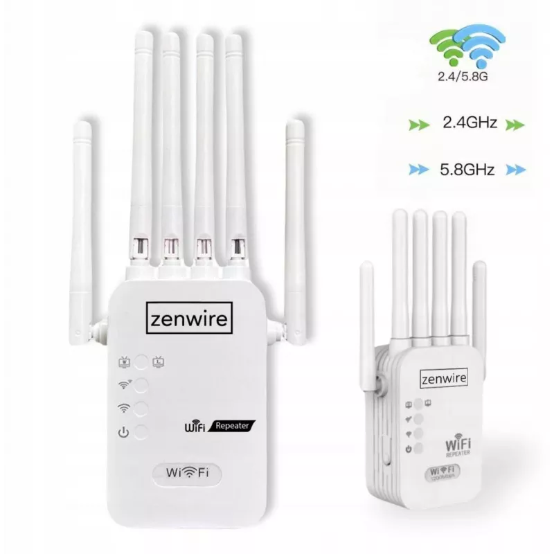 Zenwire WDR611U Outdoor WiFi Repeater Extender 300 Mbps