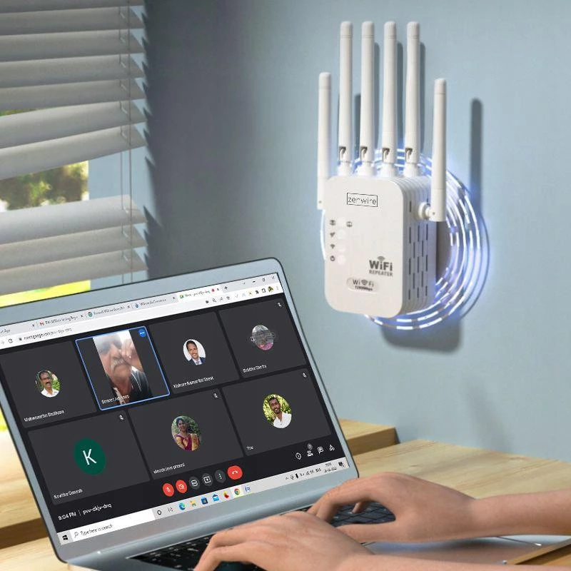 Zenwire WDR611U Outdoor WiFi Repeater Extender 300 Mbps