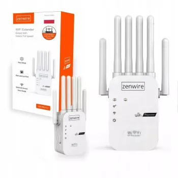 Zenwire WDR611U Outdoor WiFi Repeater Extender 300 Mbps