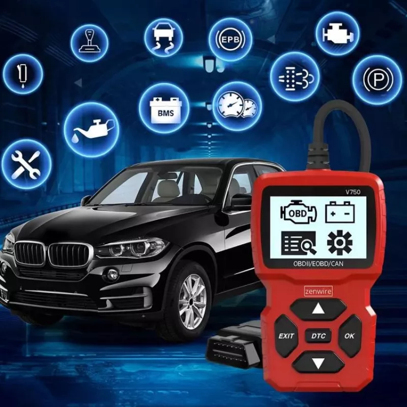 ZENWIRE V750 OBD2 CAN Interfejs diagnostyczny skanera dla BMW