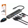 ZENWIRE BS-HC703 USB-C 7-in-1 Hub Adapter z HDMI 4K, USB 3.0, czytnikiem kart SD i Power Delivery 100W, Space Gray