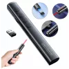 ZENWIRE S9 USB Presentation Laser Pointer, 2.4 GHz, Red Laser, Black