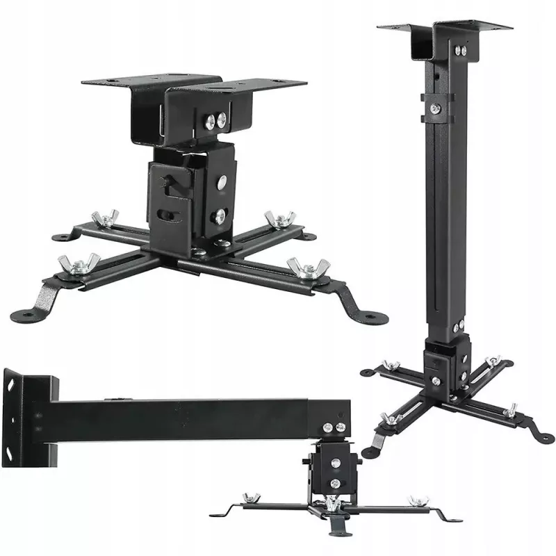 ZENWIRE Uniwersalny uchwyt do projektora sufit/ściana czarny 13kg