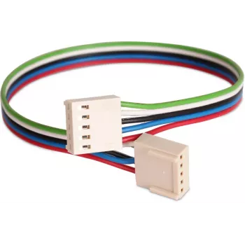 SATEL Cable PIN5/PIN5 - 1m Przewód połączeniowy do systemów alarmowych, biały