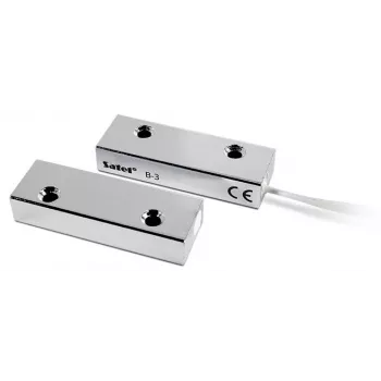 SATEL B-3 Magnetyczny kontaktron natynkowy (metalowy) - NC, IP67, kabel 1m