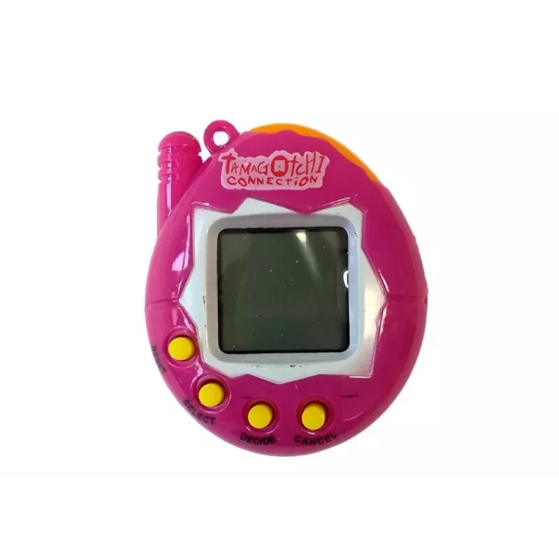 LEAN TOYS Tamagotchi Różowa Elektroniczna Gra Zwierzątko