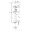 ELEKTRA-PLUS Raw Blank Faceplate for Universal Boxes - 1-Gang White ABS