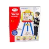 LEAN TOYS Stojąca magnetyczna tablica suchościeralna 1200x900mm dwustronna z obrotem 360°