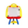 LEAN TOYS Stojąca magnetyczna tablica suchościeralna 1200x900mm dwustronna z obrotem 360°