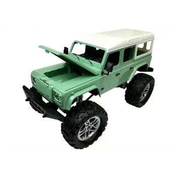 Samochód zdalnie sterowany Double E Jeep R/C Zielony 7,5 km/h 1:14 2,4G
