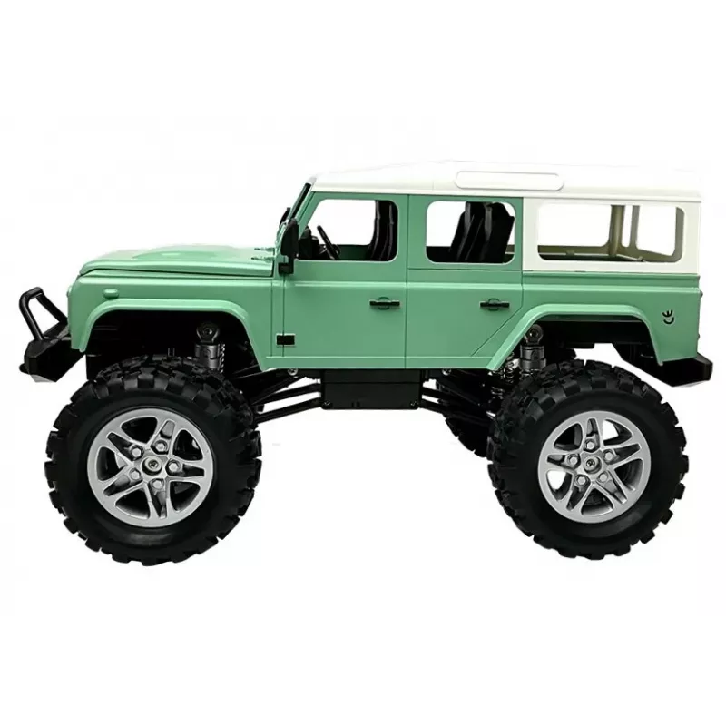 Samochód zdalnie sterowany Double E Jeep R/C Zielony 7,5 km/h 1:14 2,4G