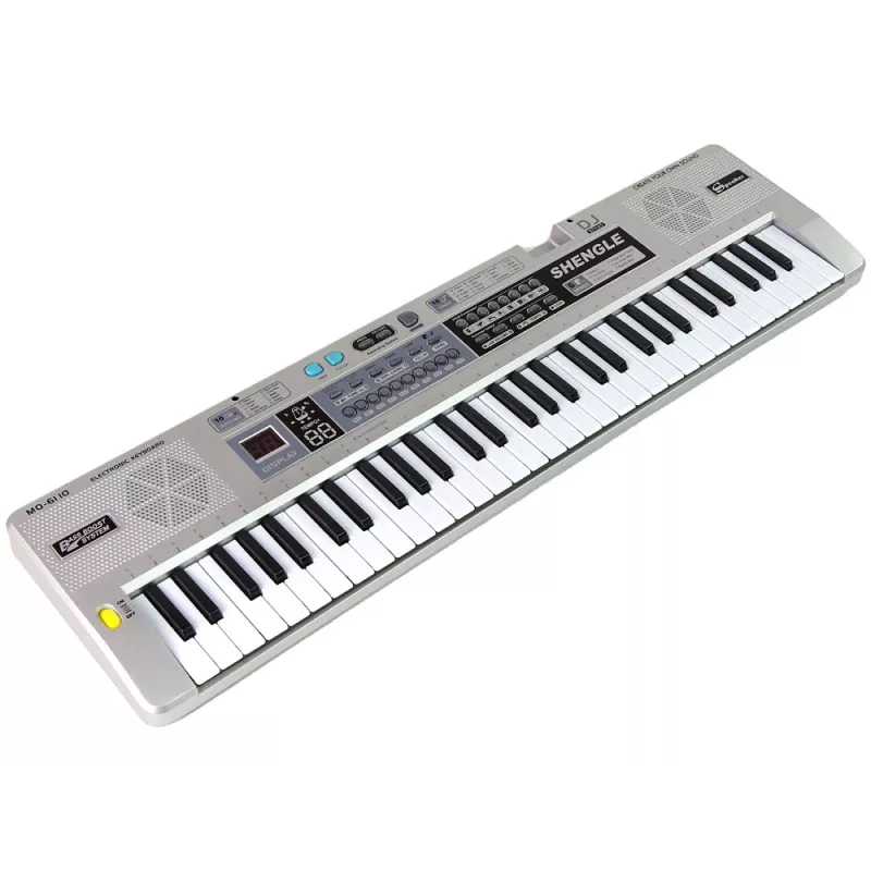 LEAN TOYS Keyboard MQ-6110 Mikrofon Organ 61 Klawiszy