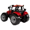 LEAN TOYS Mały traktor rolniczy z otwieraną maską, czerwony, 13 cm
