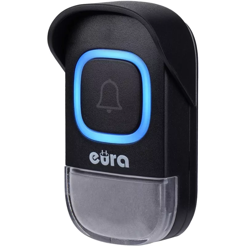 EURA WDP-46A3 Bezprzewodowy zestaw dzwonkowy Czarny