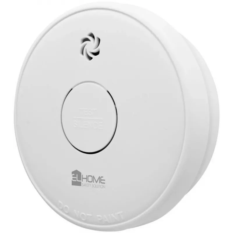 EL-HOME SD-87A2 Czujka dymu - czujnik fotoelektryczny optyczny, bateria 9V, biały