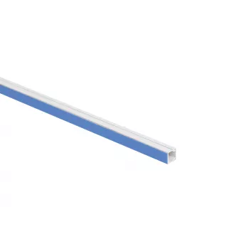 STASIŃSKI TLS 20x14 Biała listwa kablowa PVC z taśmą klejącą, 2m, opakowanie 10 szt.