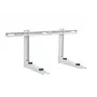 Ivensis IWL450 Składany Wspornik Półki z Szyną Montażową 450mm Biały