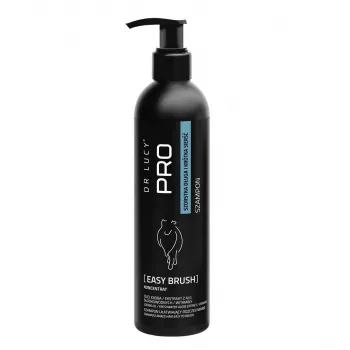 DR LUCY PRO EASY BRUSH 250 ml - Szampon ułatwiający szczotkowanie psów z długą, szorstką sierścią