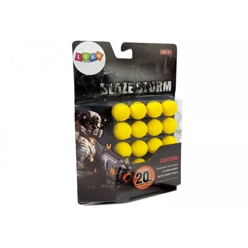 LEAN TOYS 2 cm BB Rifle Bullets 20 pcs