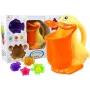 LEAN TOYS Pelikan z Wzorami do Kąpieli