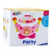 LEAN TOYS Bębenek dla niemowląt Muzyczny Interaktywny Światła Dźwięki Różowy