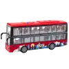 LEAN TOYS City Bus Double Decker 1:16 Drive Lights Sounds Red