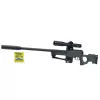 LEAN TOYS Replika Karabinu Snajperskiego AWM z Podstawką, Kulki Żelowe na Wodę, 80 cm