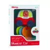 LEAN TOYS Interaktywny Samochodzik z Gryzakami, Kluczykami, Światłami i Dźwiękami