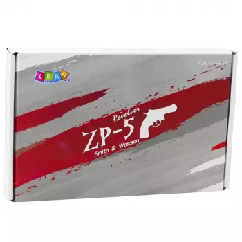 LEAN TOYS Revolver ZP-5 Naboj piankowy Kule wodne Hydrogel Tarcza Kabura