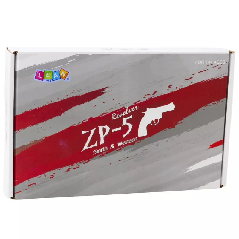 LEAN TOYS Revolver ZP-5 Naboj piankowy Kule wodne Hydrogel Tarcza Kabura