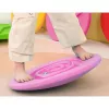 LEAN TOYS Sensory Balancing Board For Children Rubber Balls 5pcs Pink