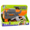 LEAN TOYS Elektryczny Pistolet na Wodę i Bańki Mydlane 2w1 Pomarańczowy