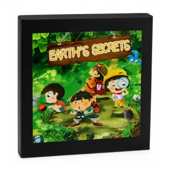 LEAN TOYS Zestaw Kamieni Mineralnych Naturalnych Kryształów z Lupą i Długopisem 43 szt.