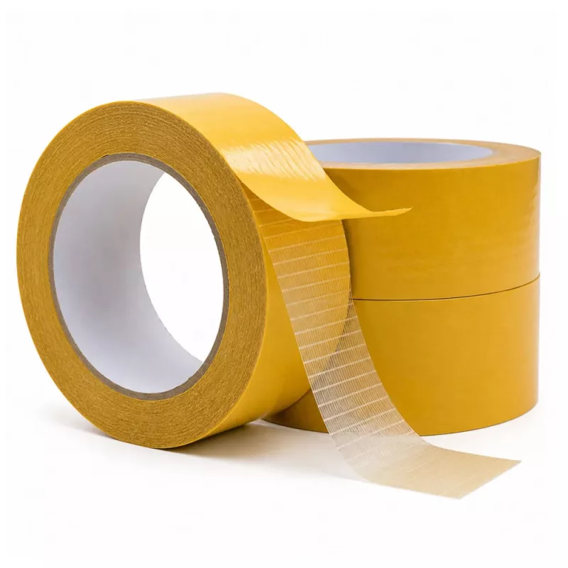 LEAN Dwustronna Wzmocniona Mocna Taśma Montażowa 50mm x 25m
