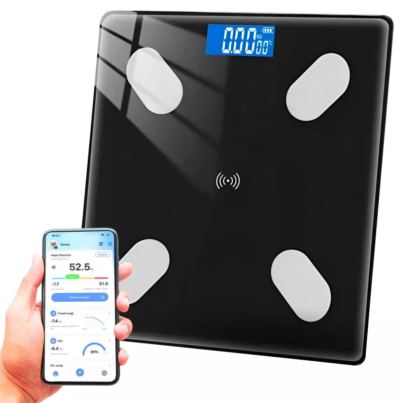 Extralink Smart Life K-01 elektroniczna waga łazienkowa