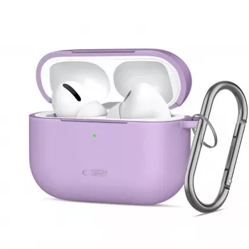 Tech-Protect Apple AirPods Pro Silikonowe zaczepy na uszy Lawendowy